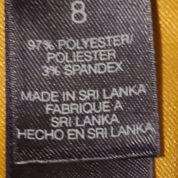 CRAZY HORSE A LIZ CLAIBORNE WOMENS SKIRT SIZE 8 Tan Suede Feel - Picture 4 of 11